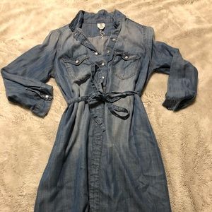 H&M soft denim dress maternity’s
